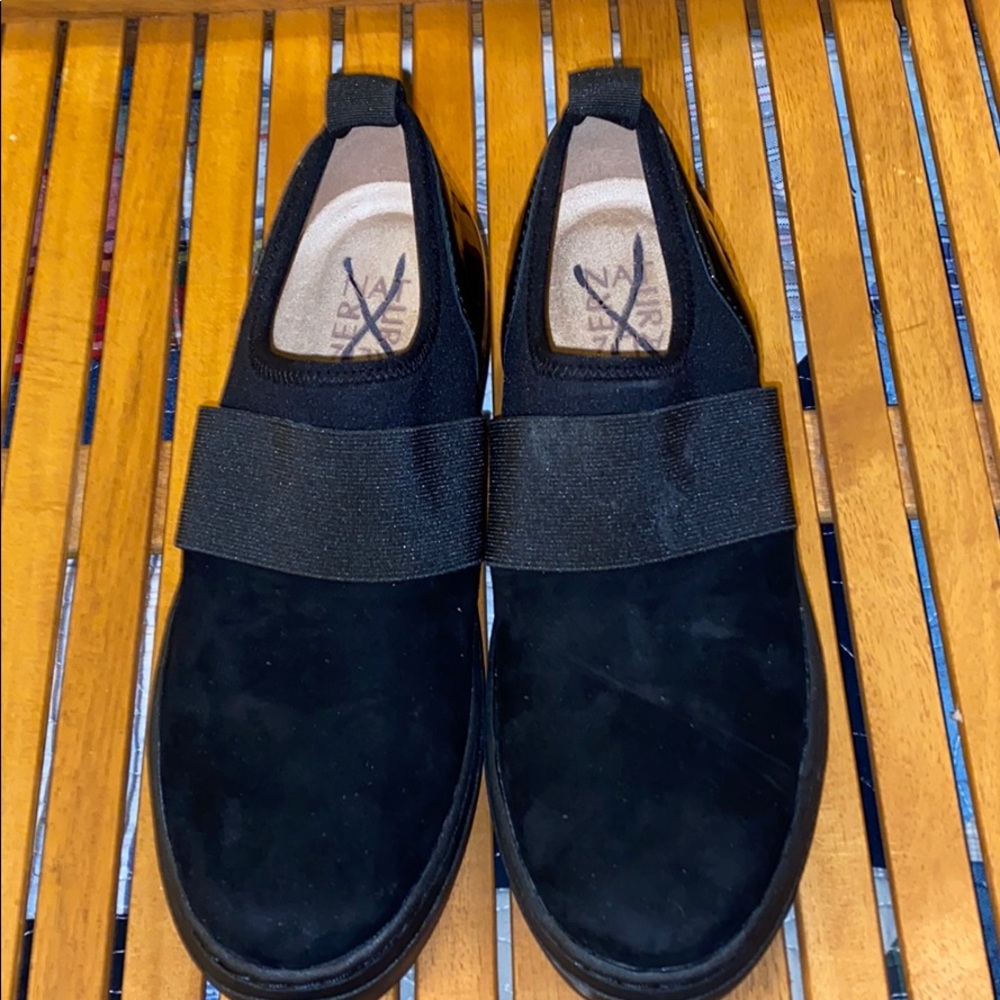 Naturalized Cassey Black Slip on Sneakers Size 6